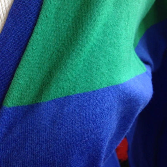 J. CREW colorblock cardi - Picture 2 of 4